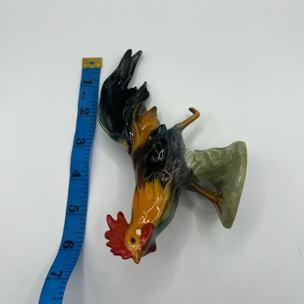 Goebel Hummel CV60 Running Haushahn Rooster Chicken Vintage Collectible Figurine